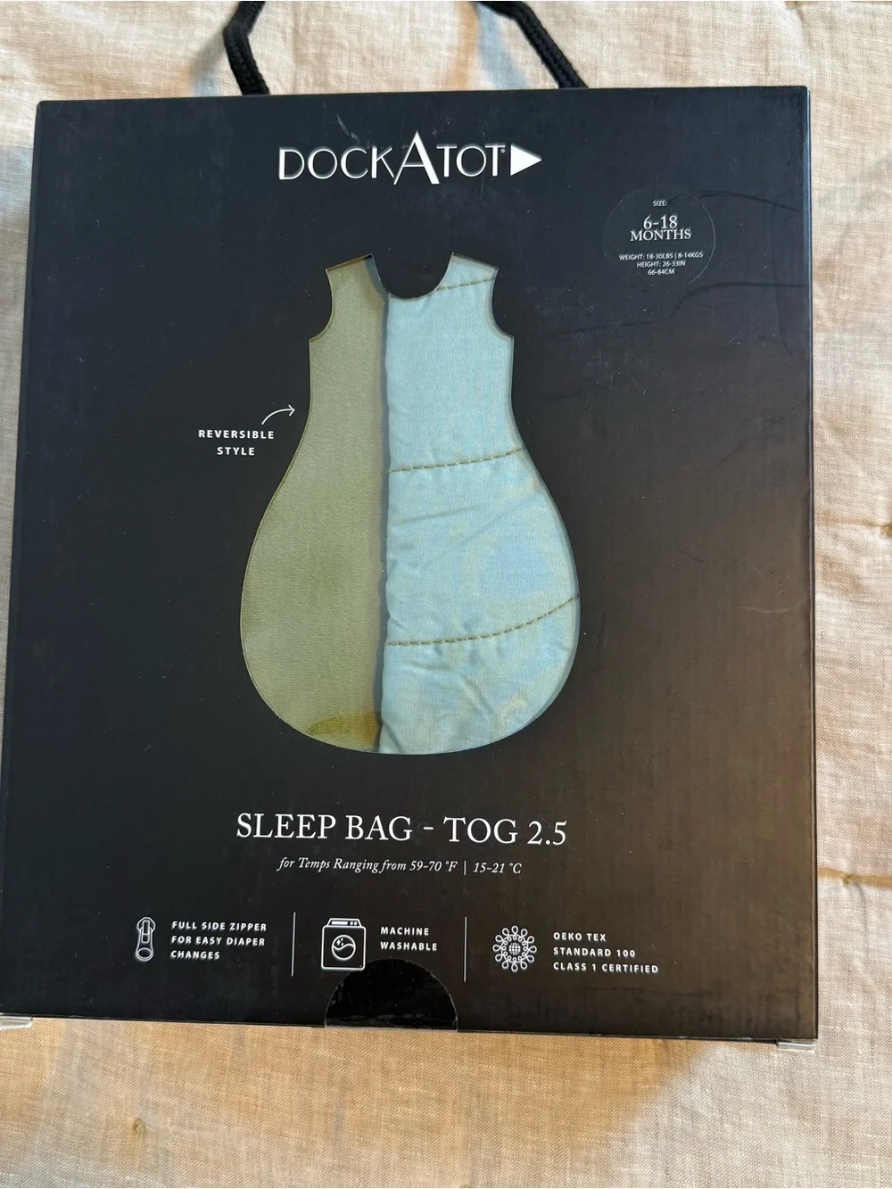 Dock-a-tot Sleep Sack 2.5 TOG